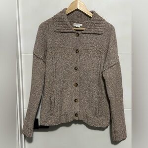 cupcakes & cashmere: Women’s Button-Up Cardigan (ptp approx 23in) -Size Large